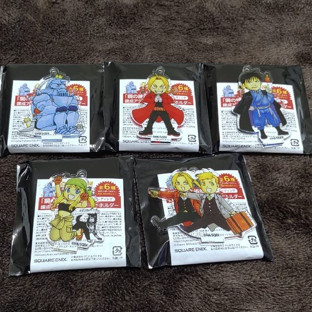 Amazon.co.jp: ハガレン 原画展 アクリルスタンド 5種 セット 鋼の